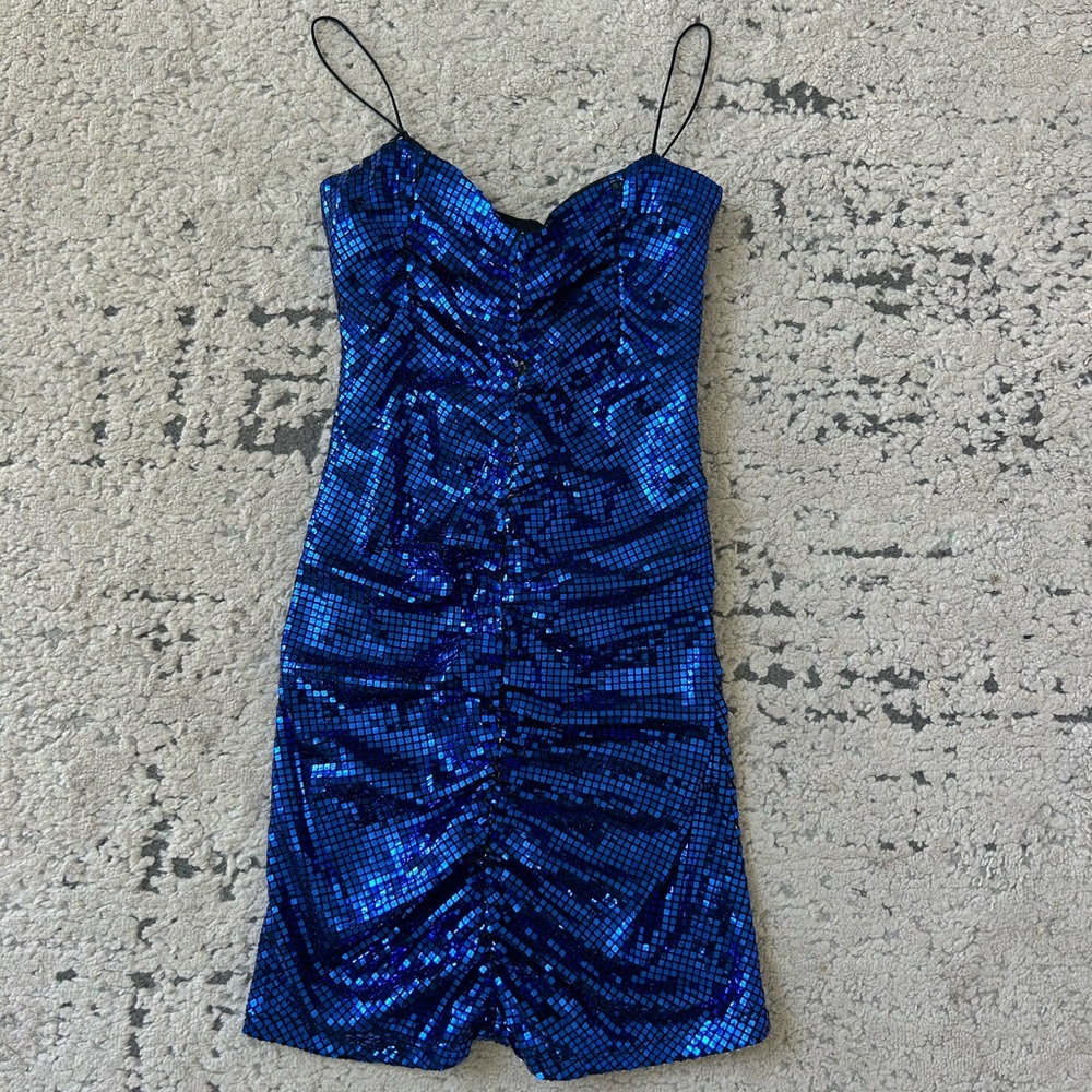 Zara Sparkly Mini Dress